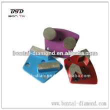 metal bond diamond grinding plates for floor preparation